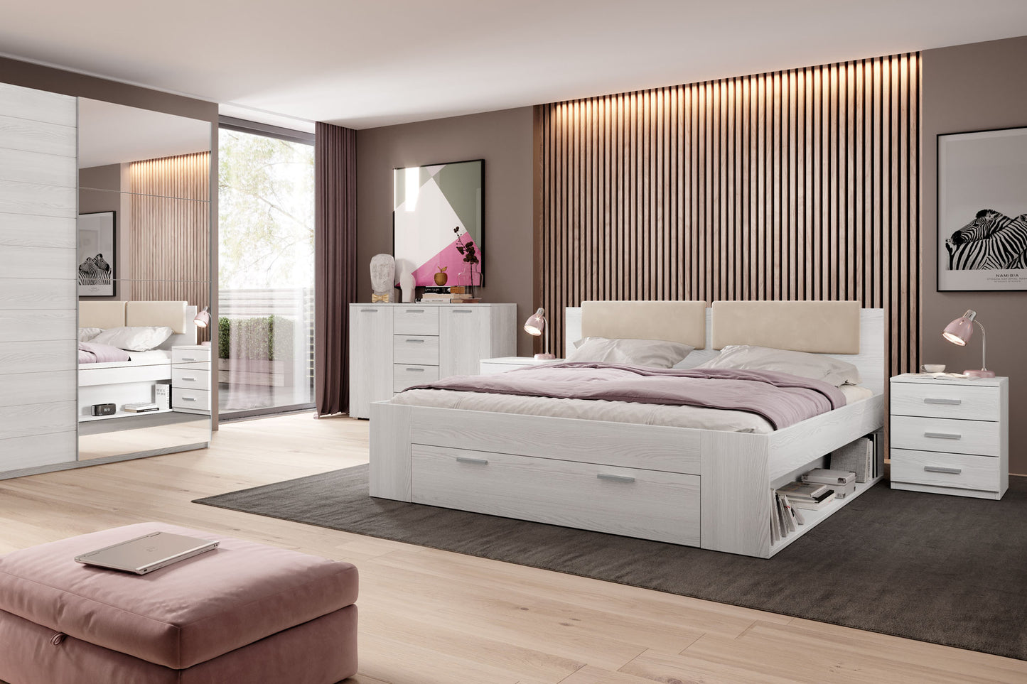 Gulta Galateja 146; 166; 186/205/94 cm abisko ash