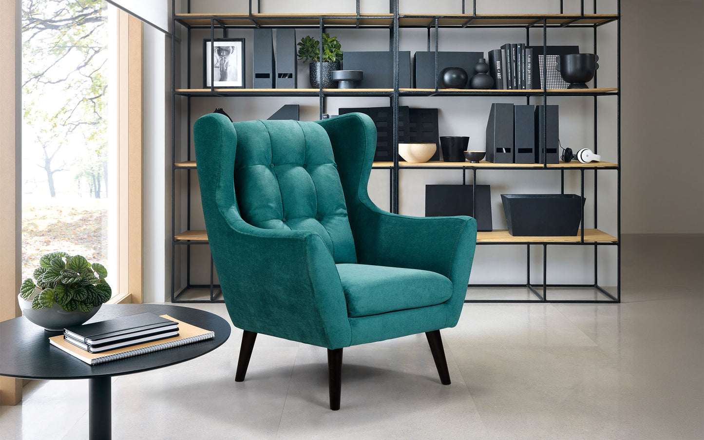 Krēsls Hary 81/107/94 cm pelēks