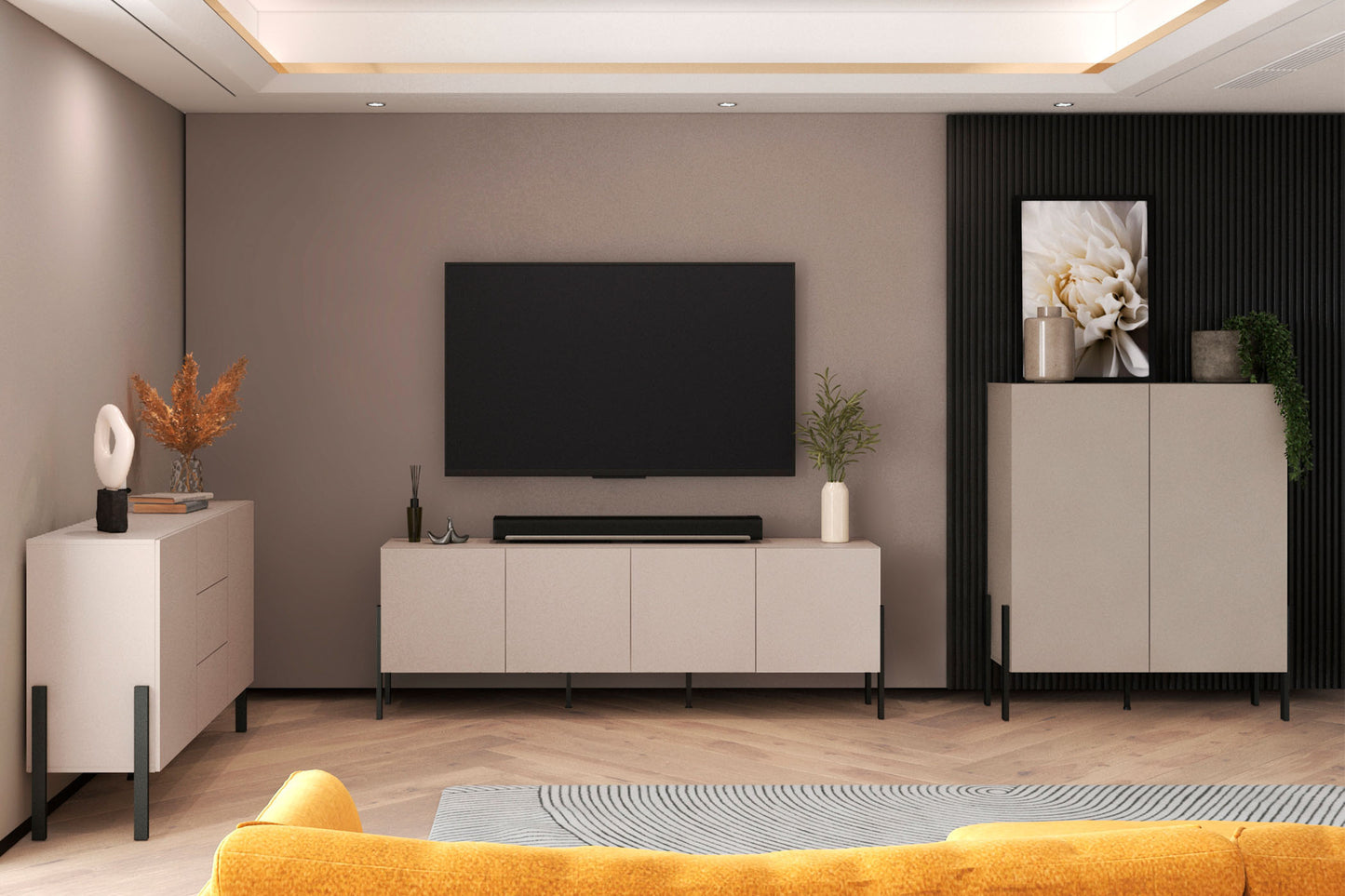 Kumode Jukka 204/70/40 cm kašmirs - N1 Home