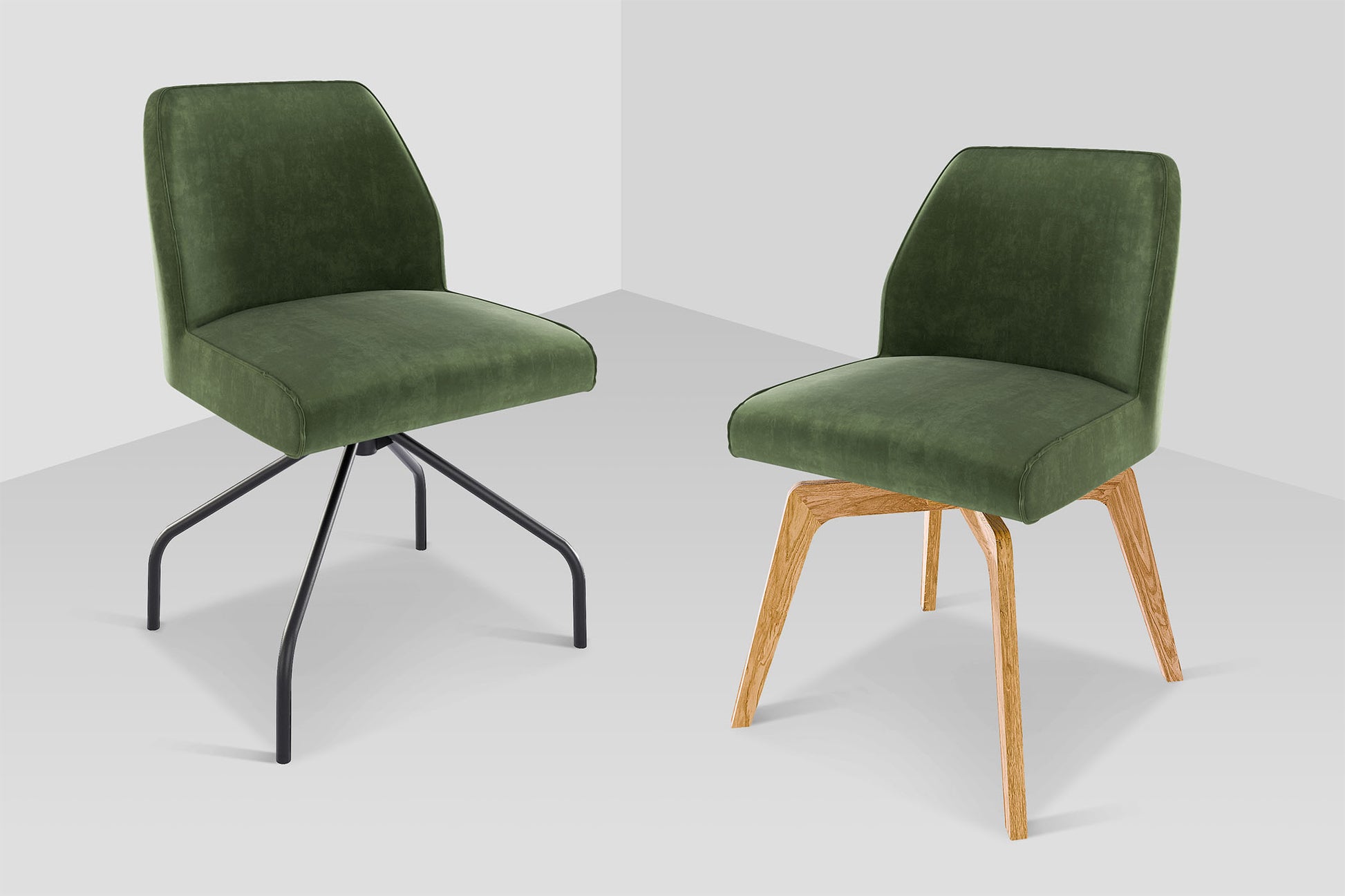 Krēsls Lofy A 56/81/62 cm olīves - N1 Home