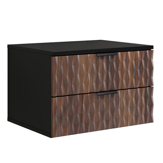 Skapis Enoza 63; 81/40/48 cm Catania/melns oniks