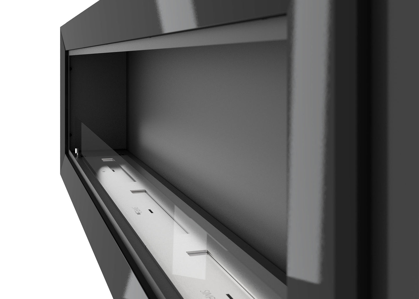 Biokamīns Frams 1800 180/49/20 cm balts - N1 Home