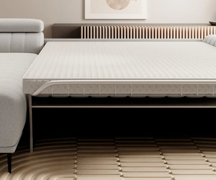 Dīvāns Gans 261/204/99 cm bēšs, florence 4 - N1 Home