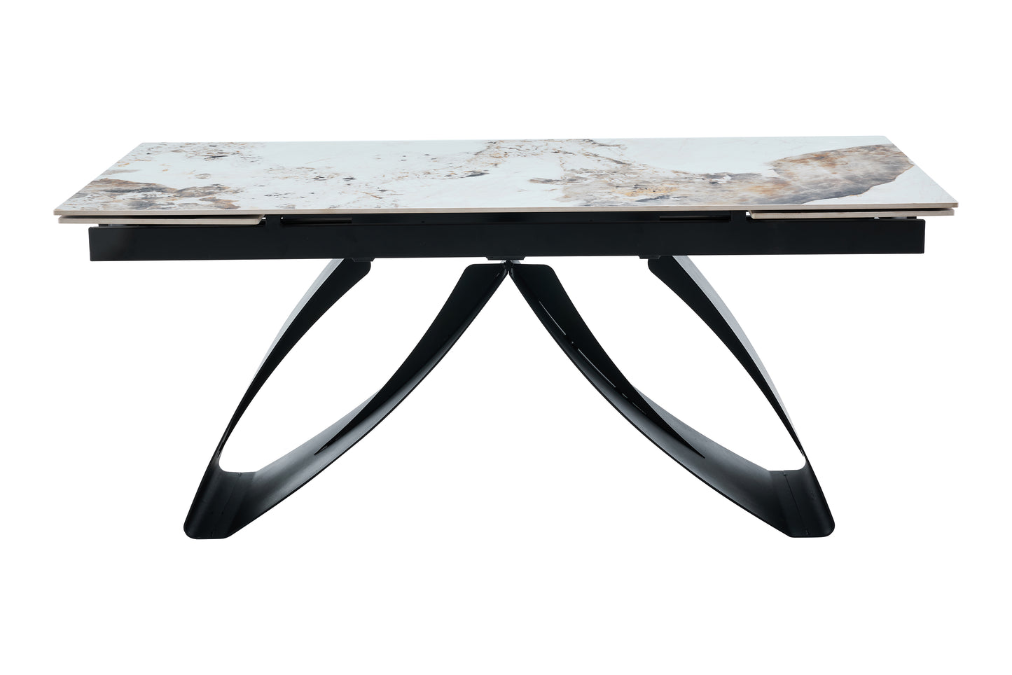 Galds Dora 180-260/90/76 cm balts. Ekskluzīvi!