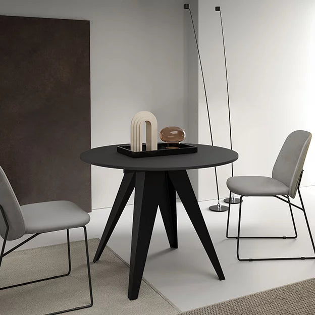 Galds Gera 90/76; 100/76 cm Black Molet