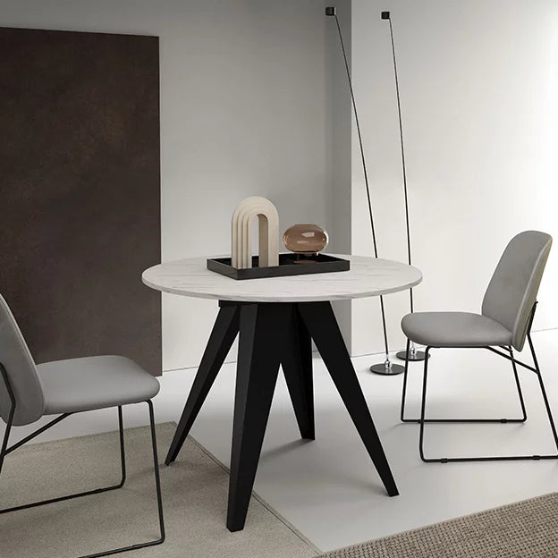 Galds Gera 90/76; 100/76 cm Marmur Bianco