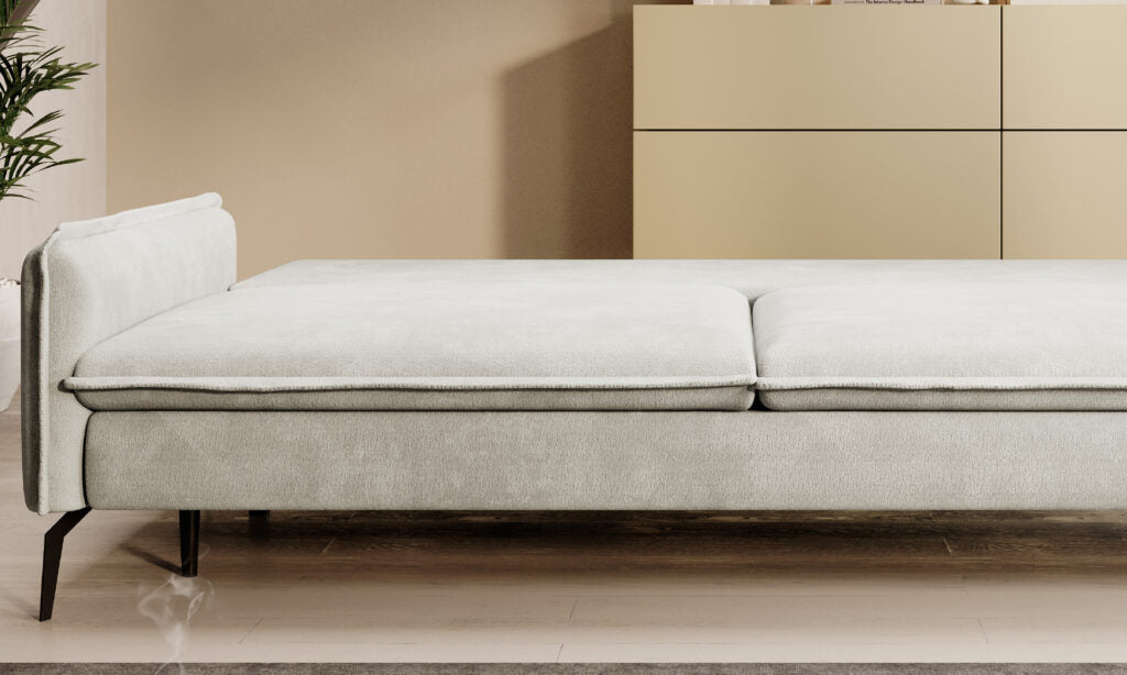 Dīvāns Glos 223/107/47 cm gaiši pelēks - N1 Home