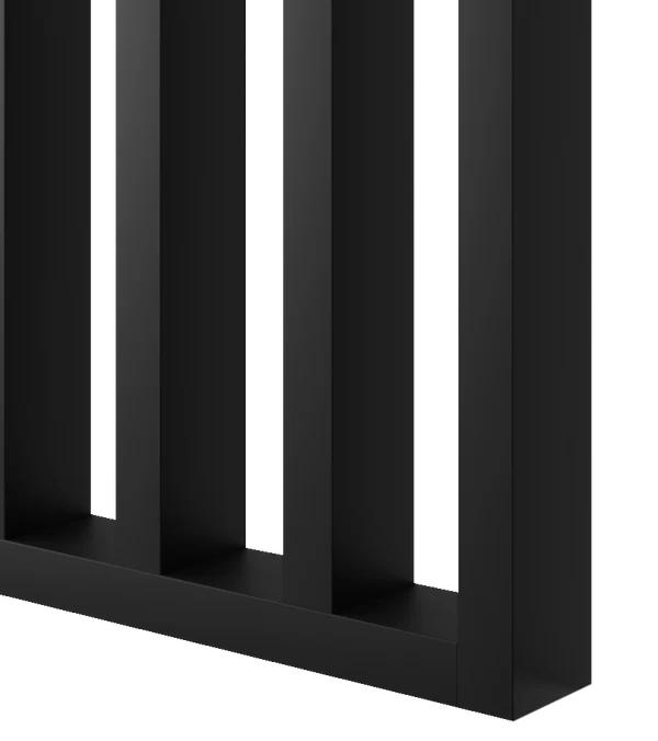 Starpsiena ar pamatni Glosa 99/200 cm melns