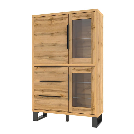 Skapis Hallis 120/190/45 cm Votan ozols