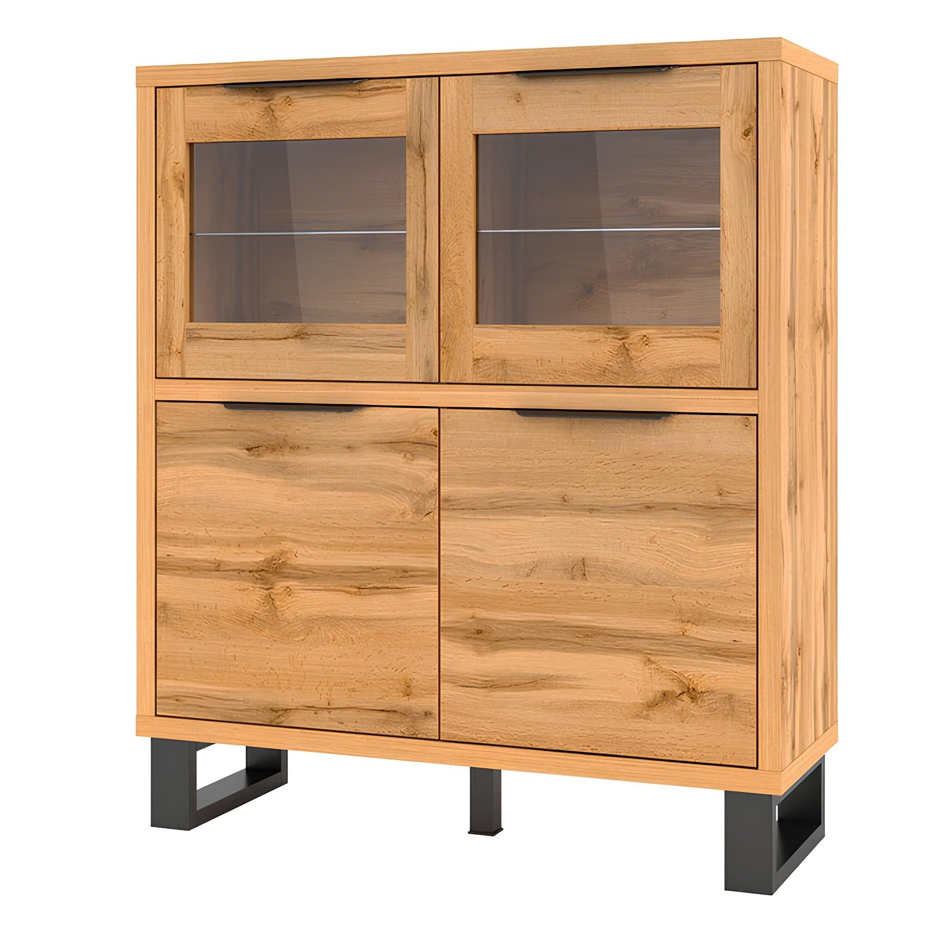 Kumode Hallis 120/140/45 cm Votan ozols - N1 Home