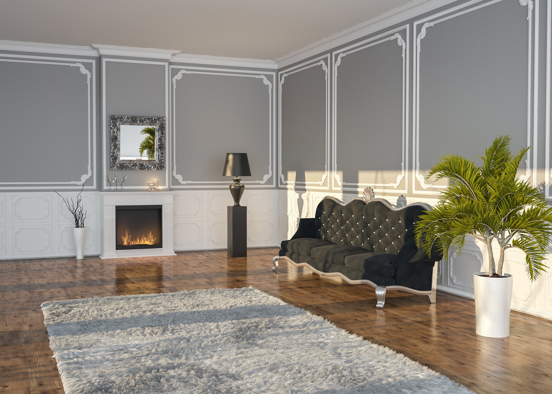 Boikamīns Inport 1 115/100/25 cm balts - N1 Home