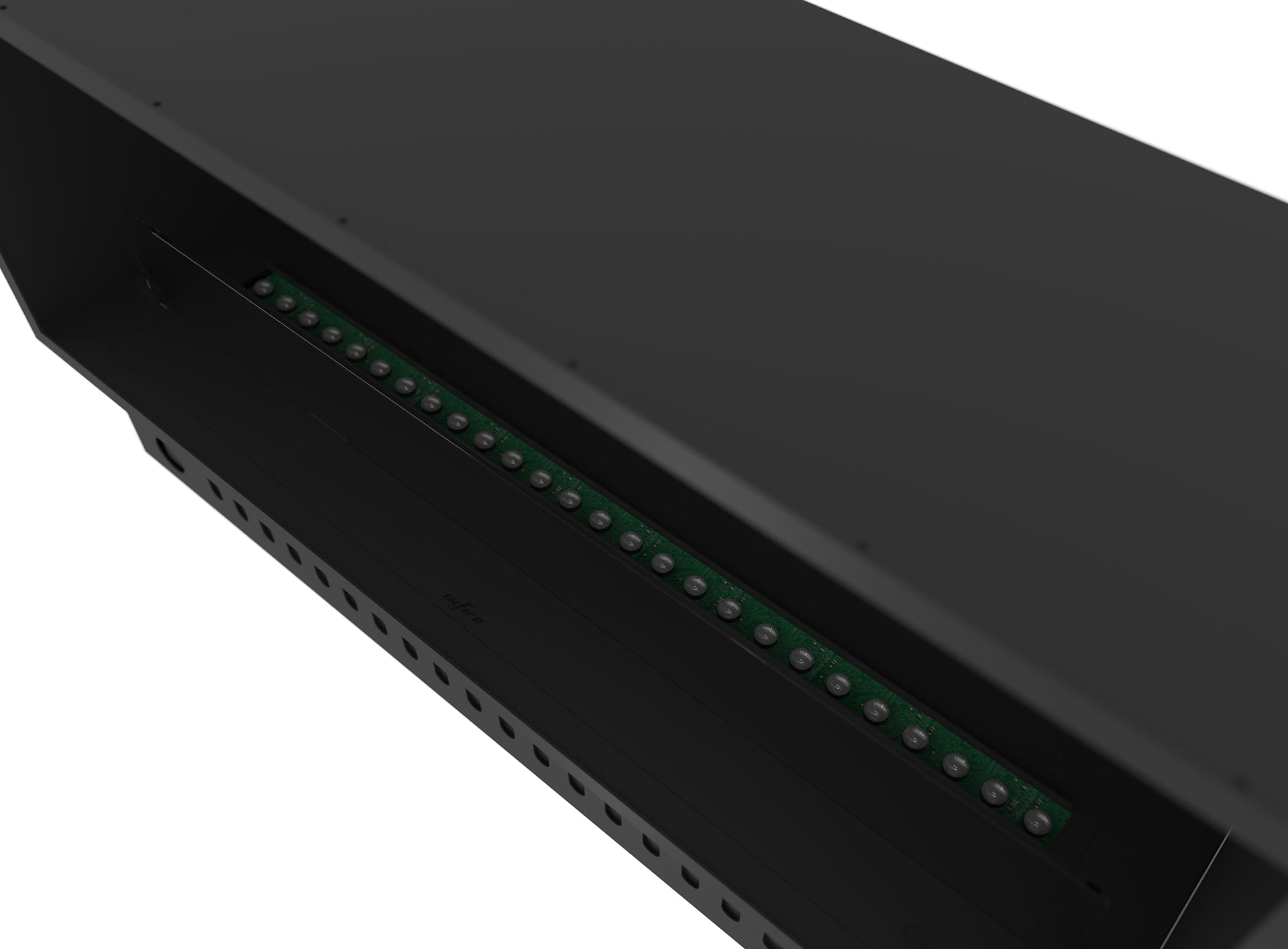 Elektriskais kamīns Invap Inside 120/45/40 cm melns - N1 Home