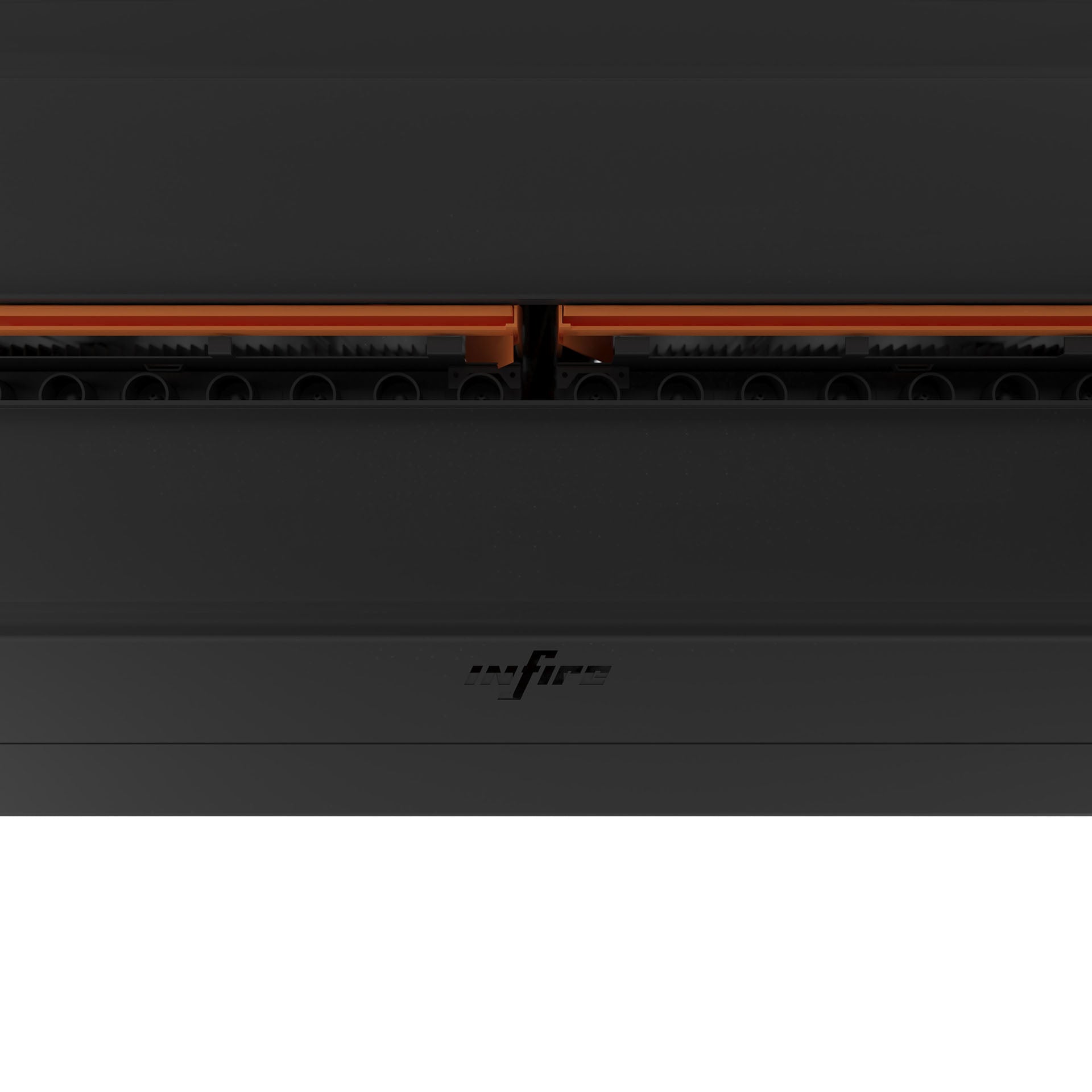 Elektriskais kamīns Invap U81200 120/50/40 cm melns - N1 Home