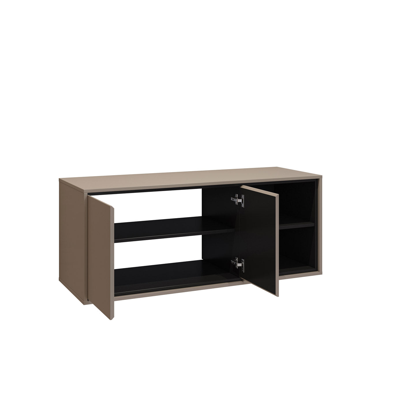 Skapis Iriva 120/48/51 cm congo/melns