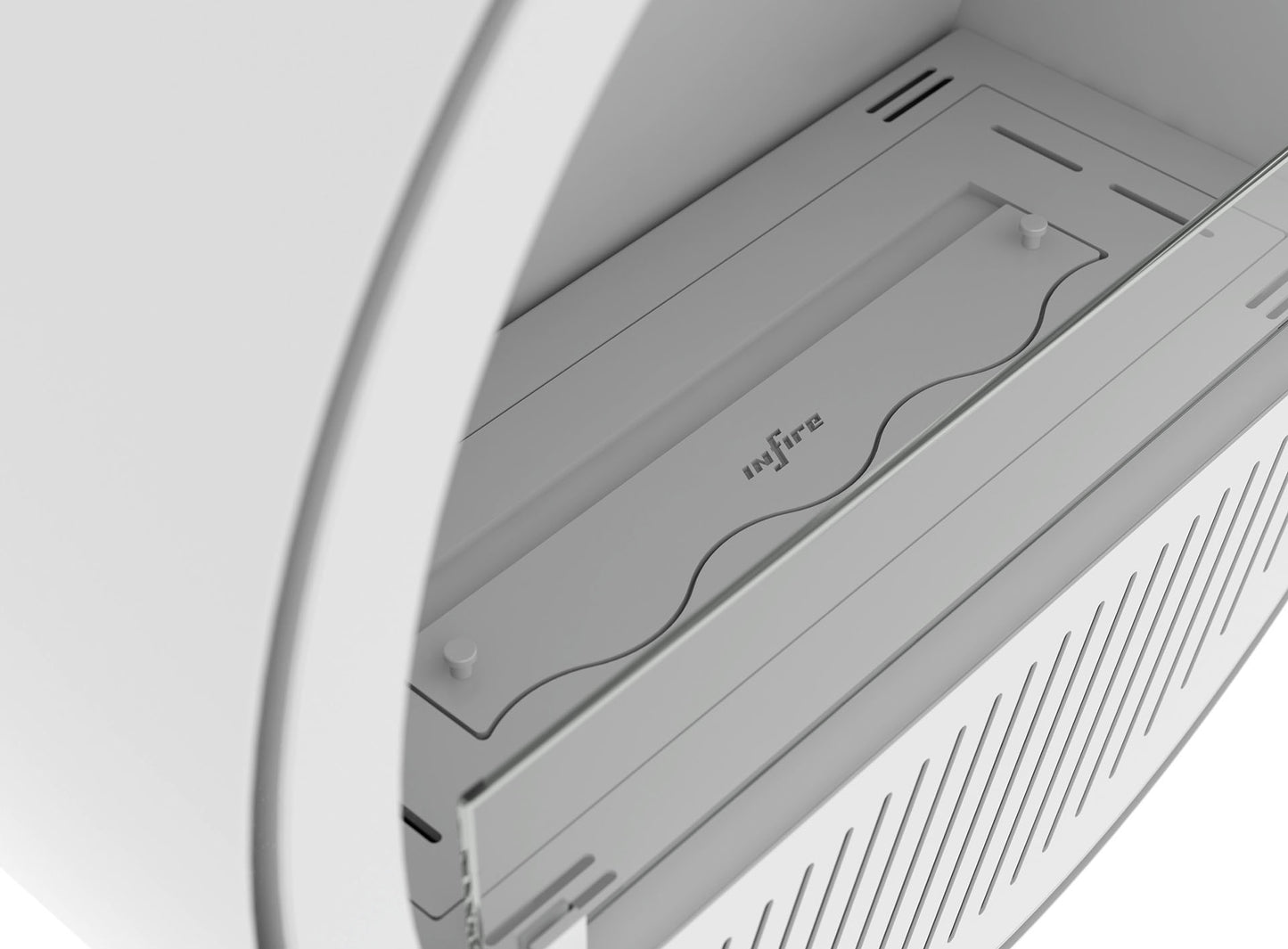 Biokamīns Incyrc Slim wall 72/30 cm balts - N1 Home