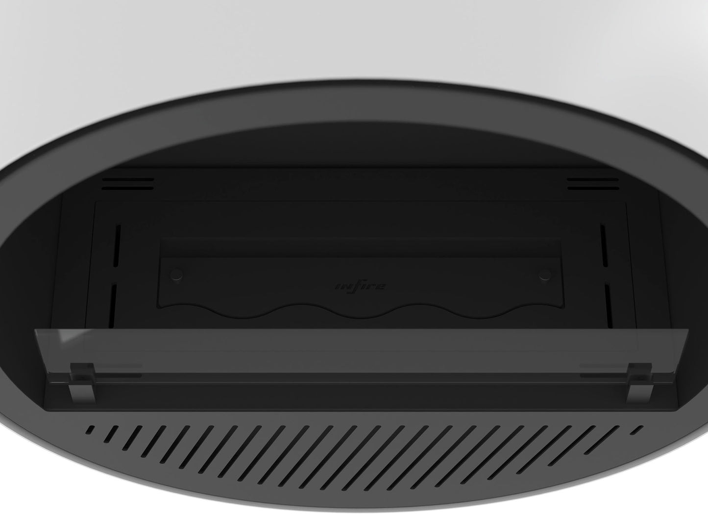 Biokamīns Incyrc Slim wall 72/30 cm balts - N1 Home