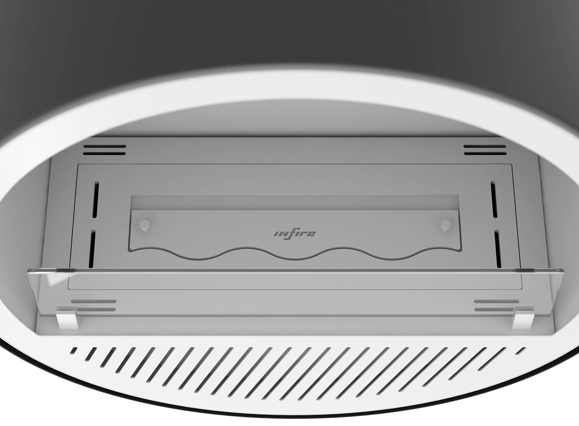 Biokamīns Incyrc Slim wall 72/30 cm melns - N1 Home