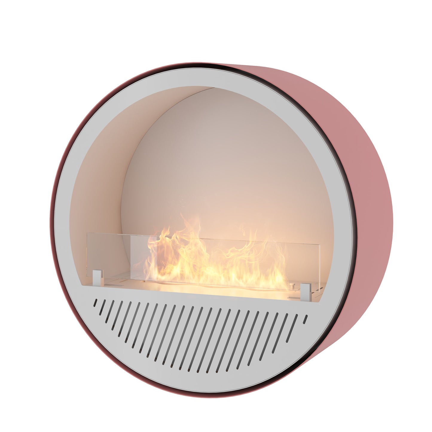 Biokamīns Incyrc Slim wall 72/30 cm rozā - N1 Home