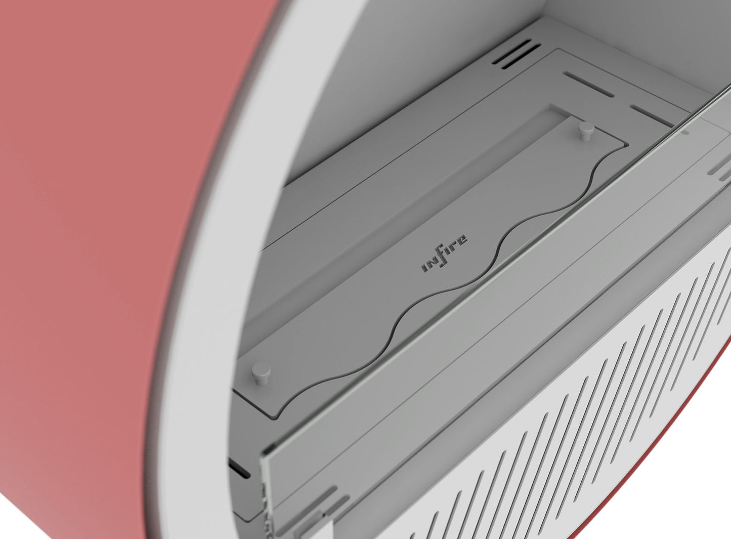 Biokamīns Incyrc Slim wall 72/30 cm rozā - N1 Home