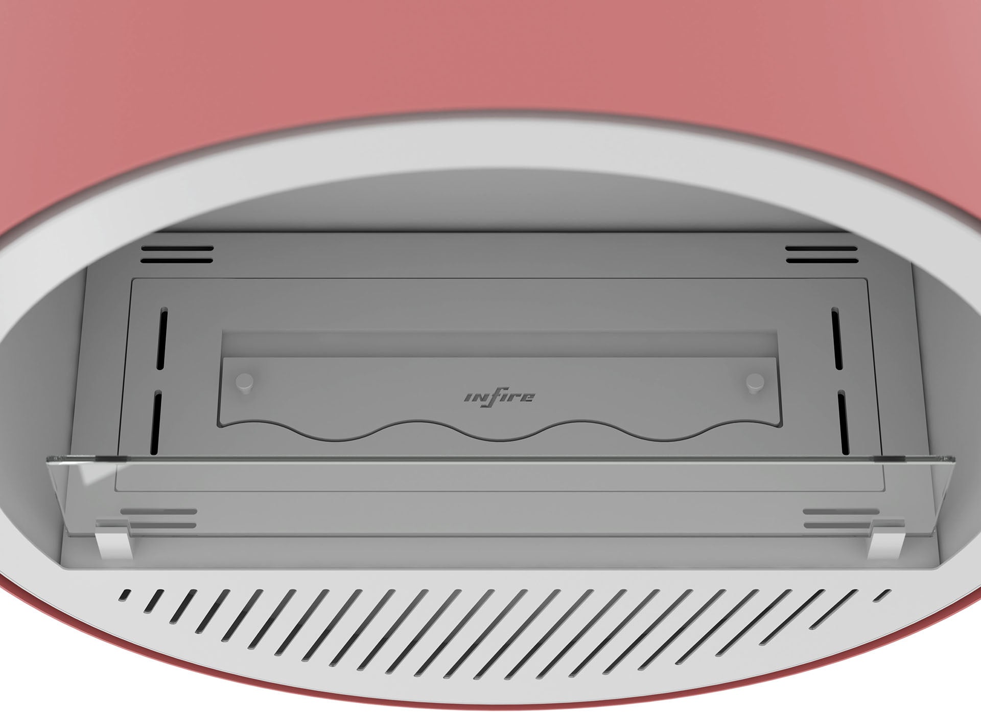 Biokamīns Incyrc Slim wall 72/30 cm rozā - N1 Home