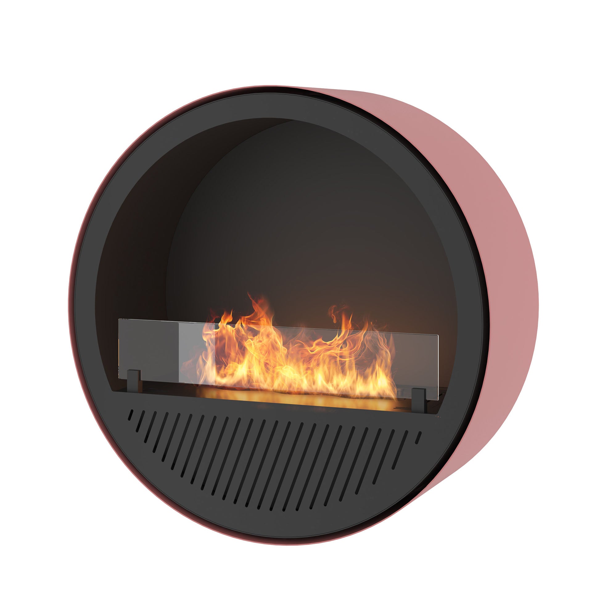 Biokamīns Incyrc Slim wall 72/30 cm rozā - N1 Home