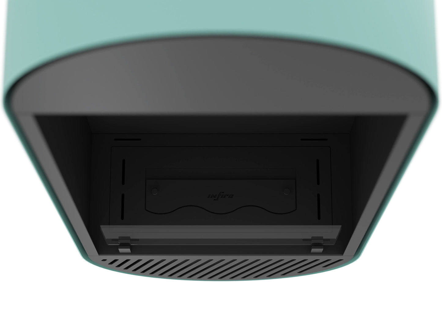 Biokamīns Incyrc Vert 130/50/25 cm gaiši zils - N1 Home