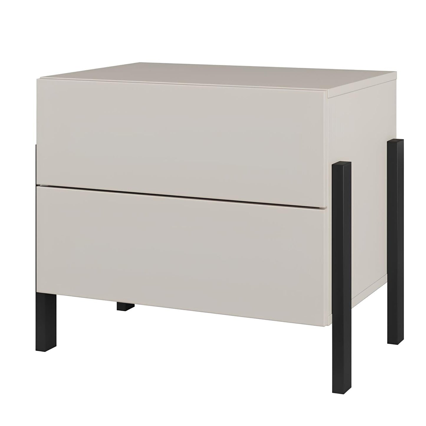 Naktsskapitis Jukka (2) 59/59/40 cm kašmirs - N1 Home