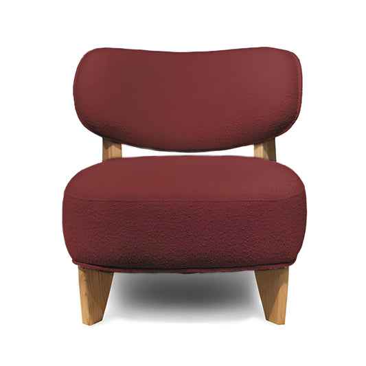 Krēsls Juna Befame 70/79/72 cm bordo/ozols - N1 Home