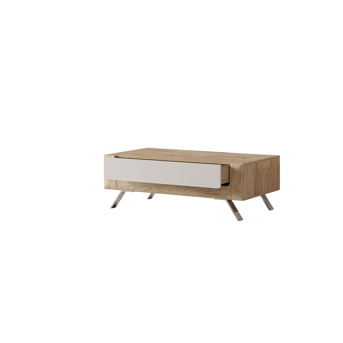 Kafijas galds Kavasari 110/45/65 cm Hamilton ozols/kašmirs - N1 Home