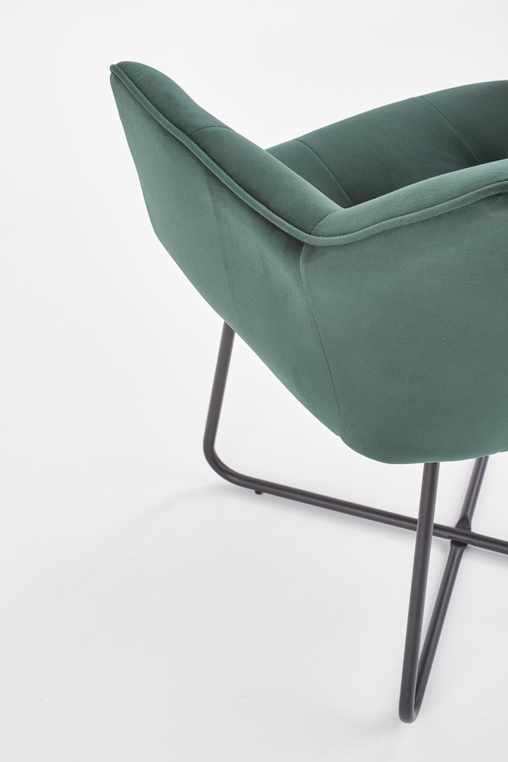 KB tumši zaļs krēsls 60/62/81/49 cm