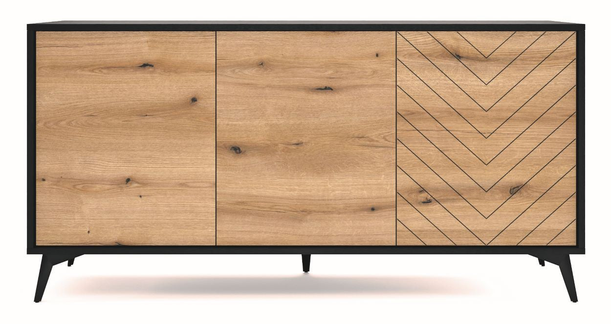 Kumode DIAMOND Oak Evoke 154x77x39 cm