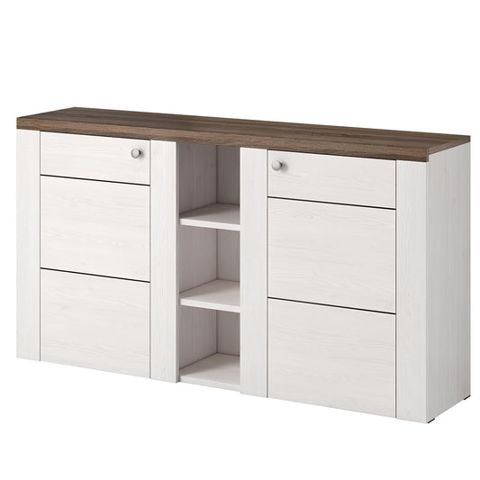 Kumode Laroš 155/85/37 cm sonoma trifele/Sibiu lapegle - N1 Home