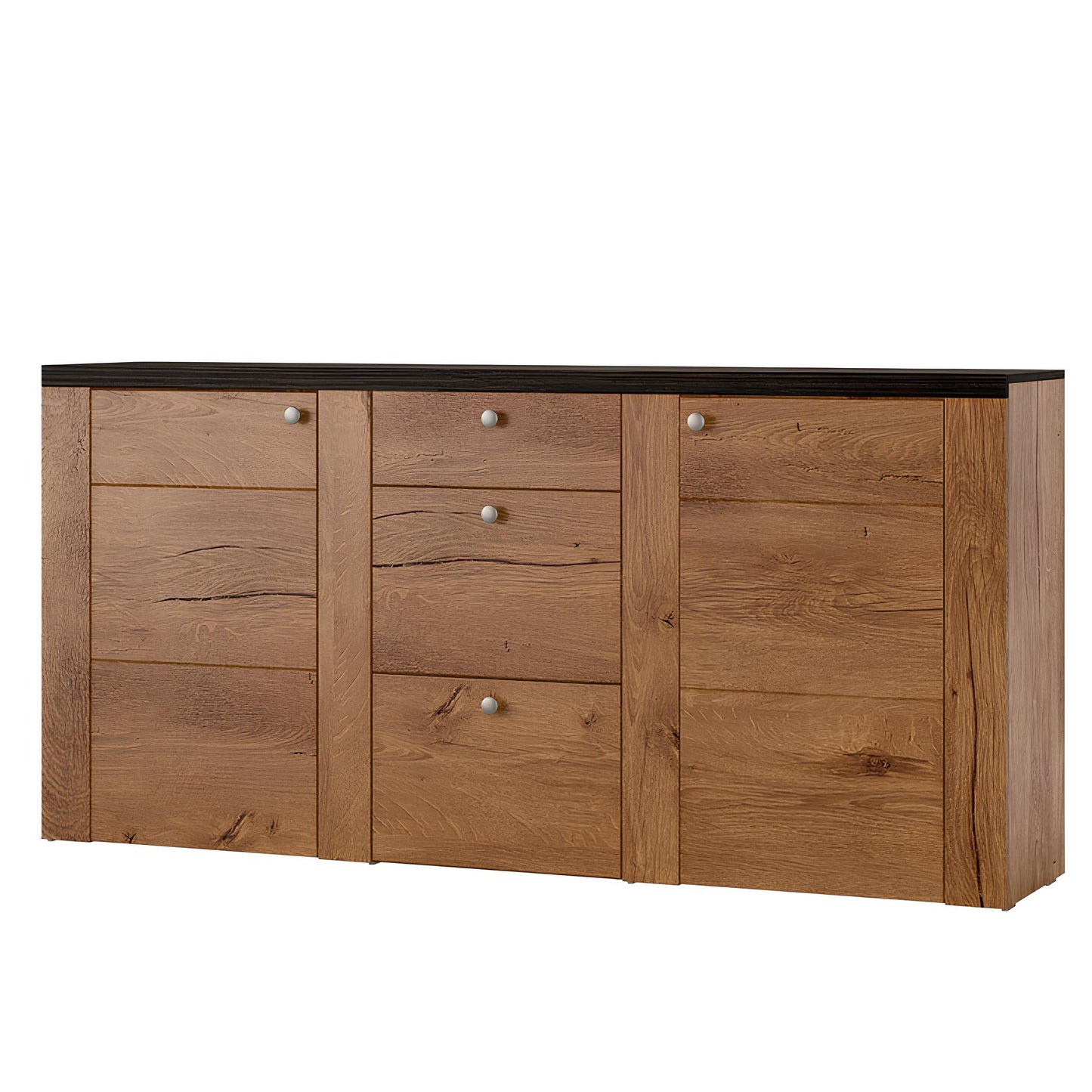 Kumode Laroš 176/85/37 cm Lefkas ozols/pieskārienkoks - N1 Home