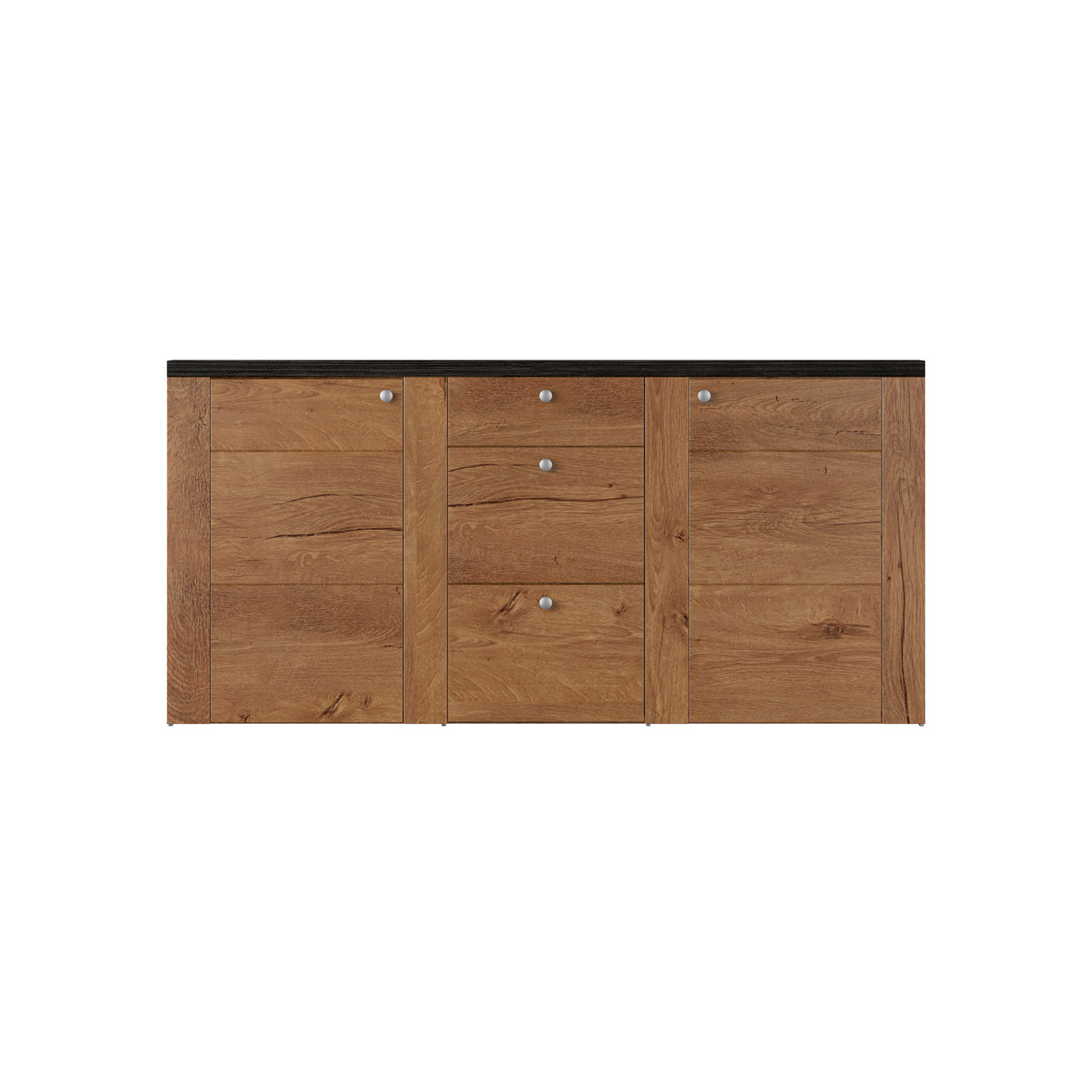 Kumode Laroš 176/85/37 cm Lefkas ozols/pieskārienkoks - N1 Home