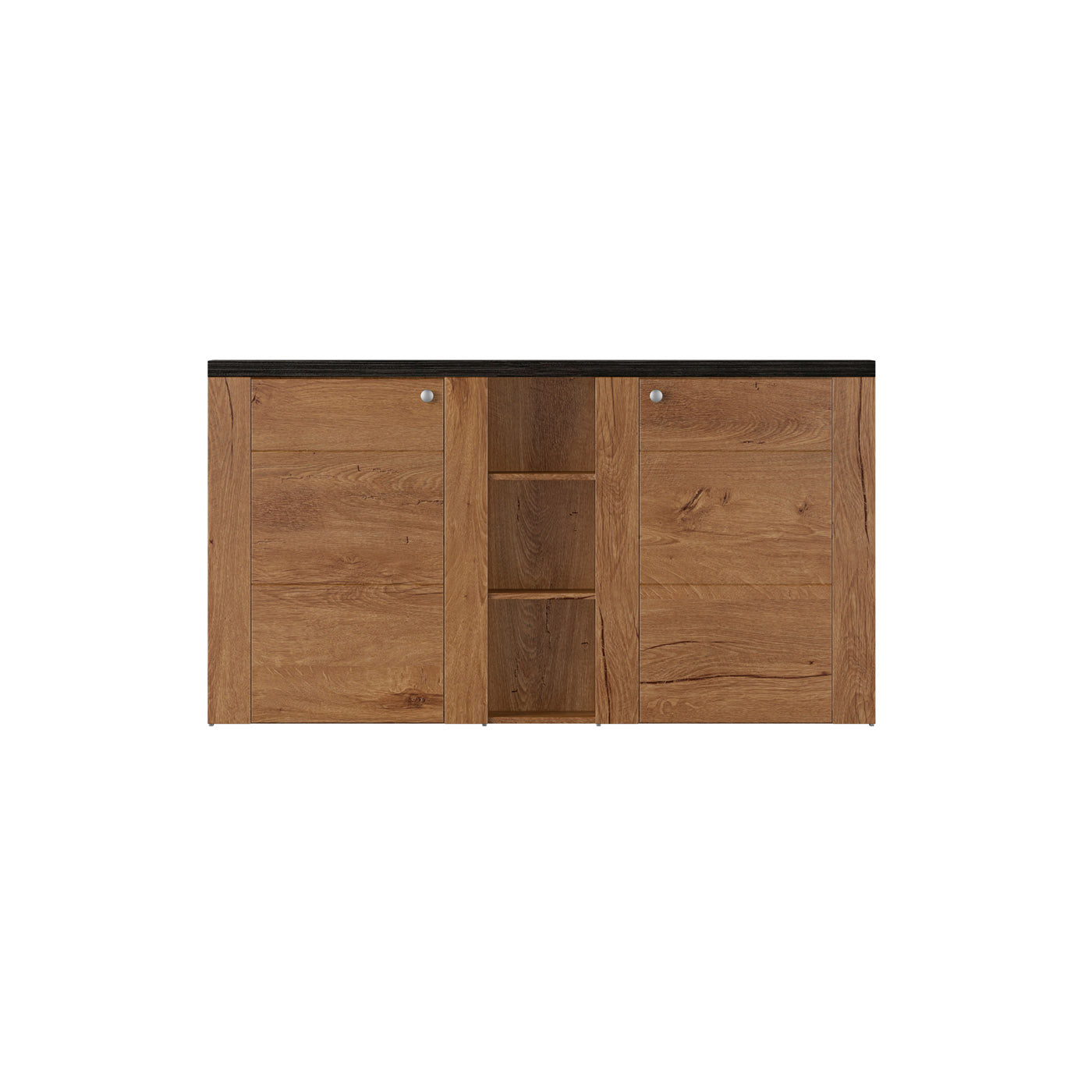 Kumode Laroš 155/85/37 cm Lefkas ozols/pieskārienkoks - N1 Home