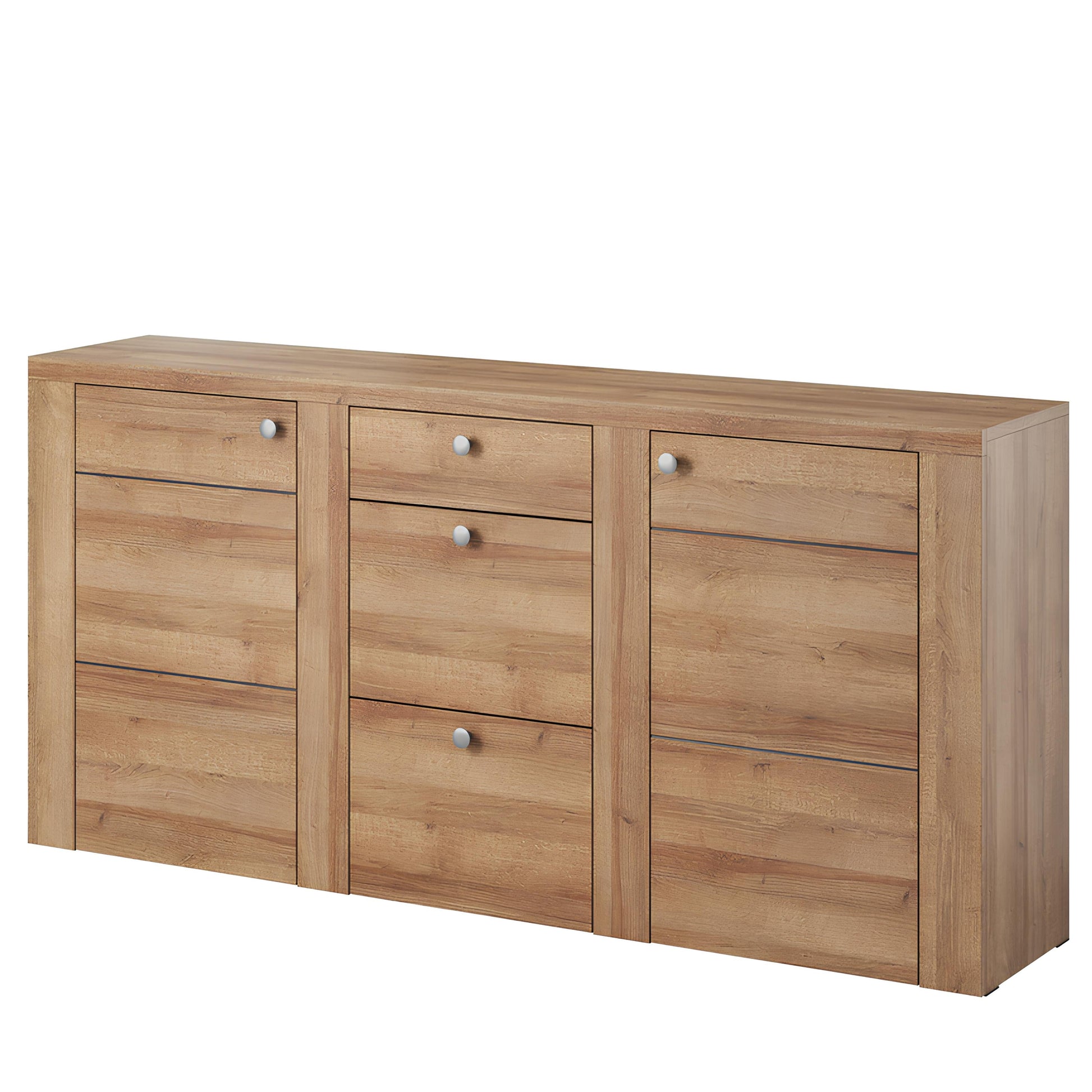 Kumode Laroš 176/85/37 cm Rivjēras gaišais ozols - N1 Home