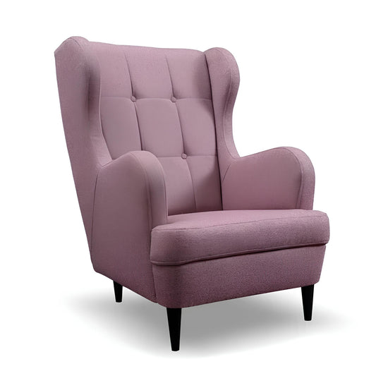 Krēsls Luis 73/96/101 cm rozā