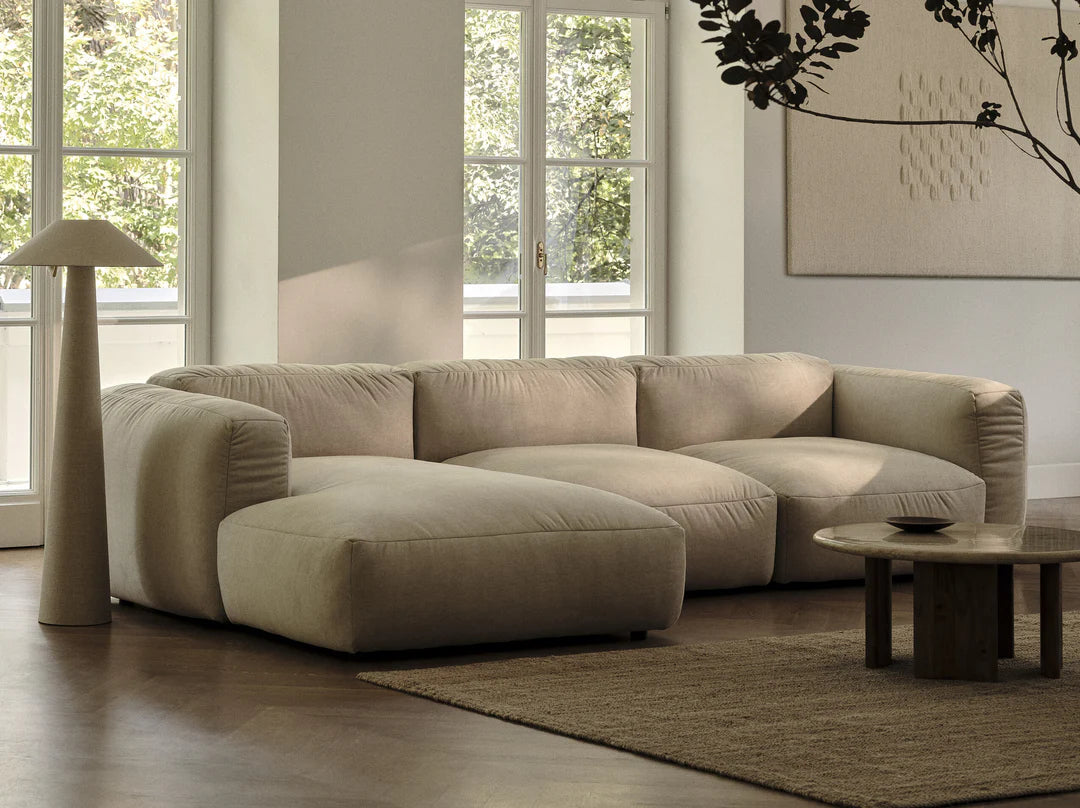 Modulārs dīvāns Martina Micadoni 106/75/120 cm Moncap Cappuccino