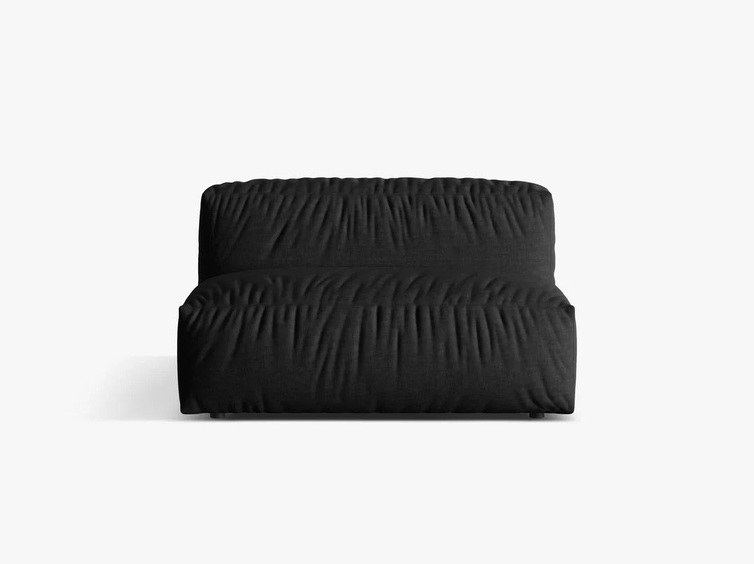 Modulārs dīvāns Martina Micadoni 106/75/132 cm Boblack Black