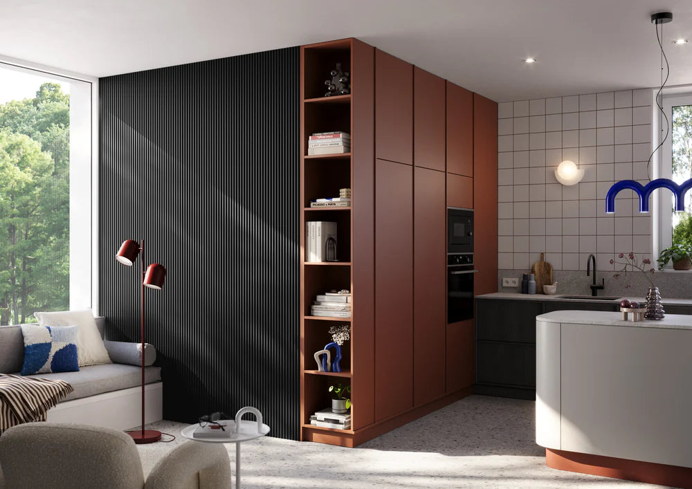 Mikropaneļi Vago 275/12 cm melns