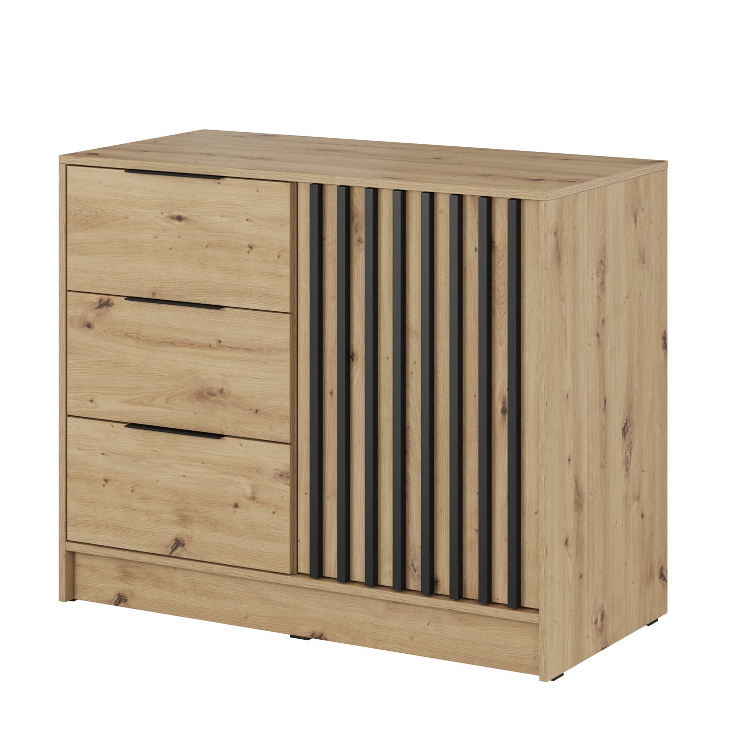 Kumode Neko 105/86/45 cm artisan ozols - N1 Home