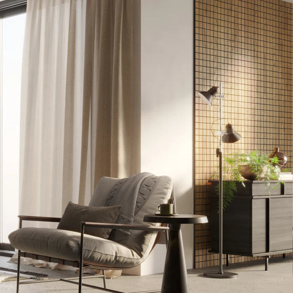 Frēzētais panelis Bruga 60/275 cm  Amerikāņu valrieksts