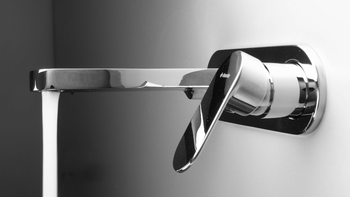 Iebūvēts izlietnes maisītājs Alpinia 188 mm hroms - N1 Home