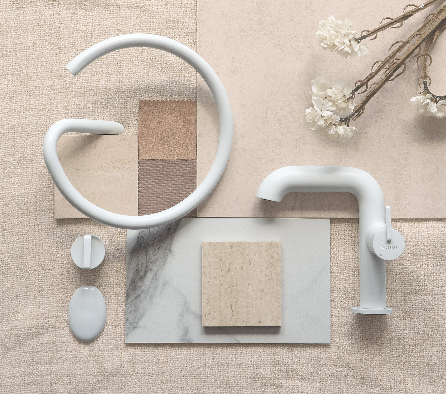 Izlietnes maisītājs ar taisnstūra snīpi Silia 170 mm bianko - N1 Home