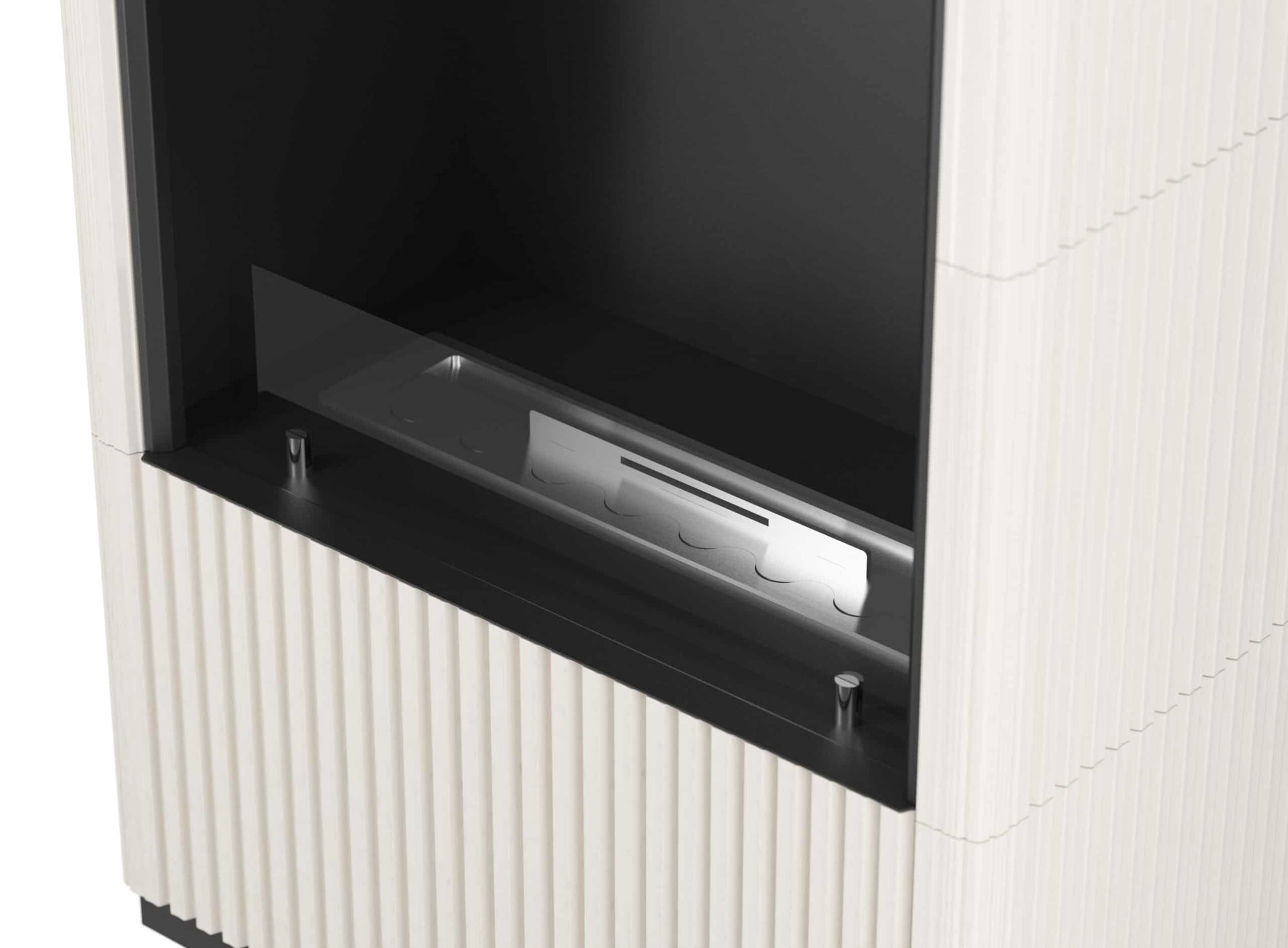 Biokamīns Intil 134/65/34 cm balts - N1 Home