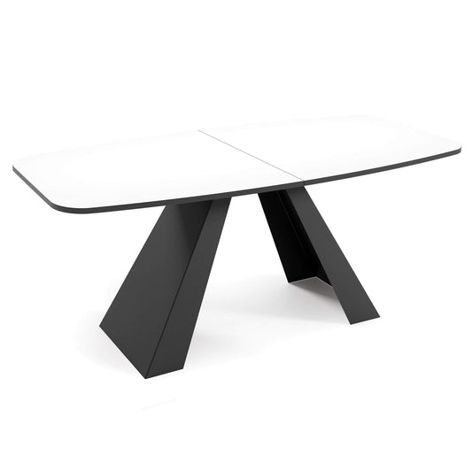 Galds Myra 160/76/80 cm Arktiks  balts - N1 Home