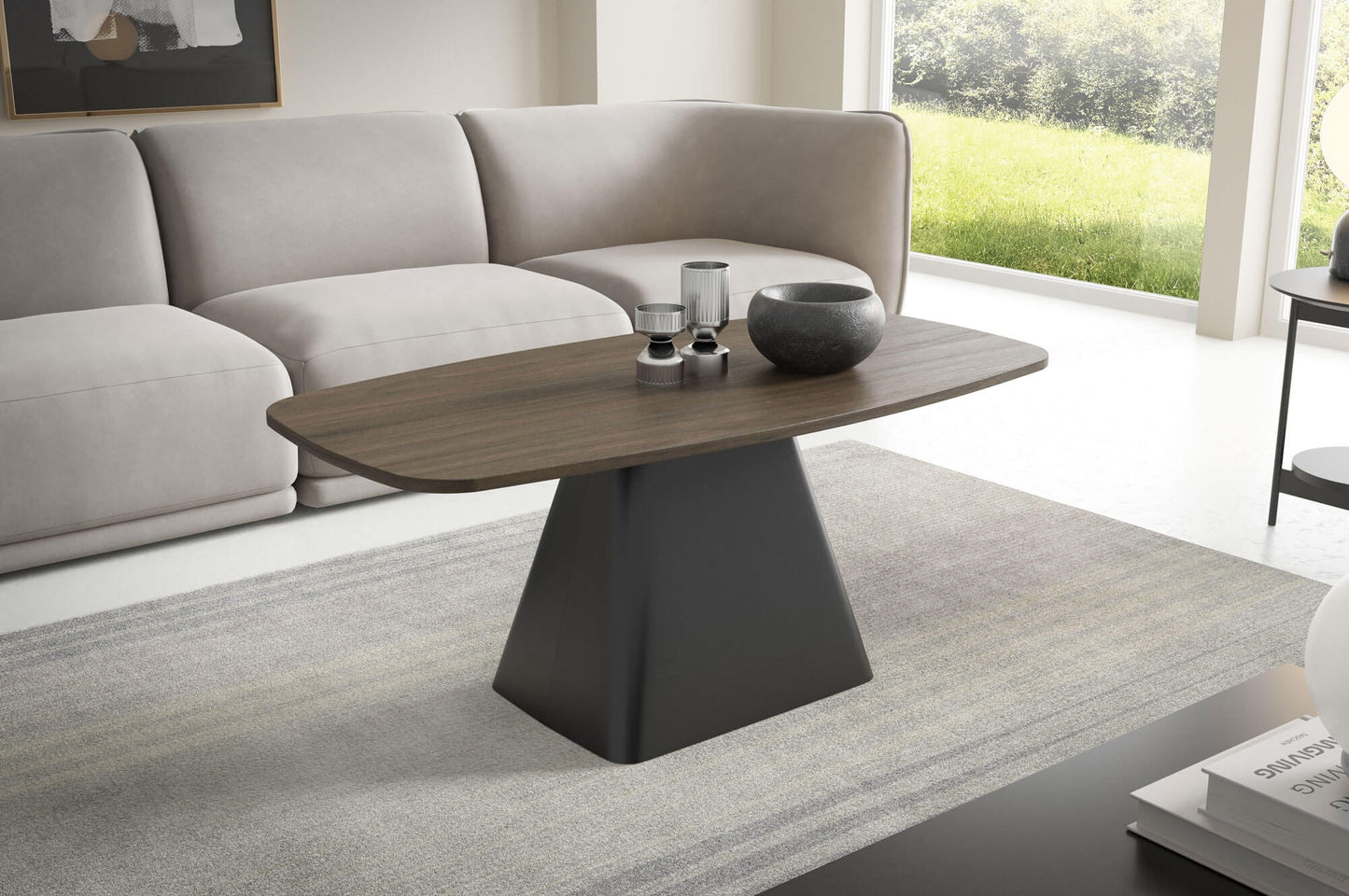 Kafijas galds Noil 120/60/48 cm kašmirs - N1 Home