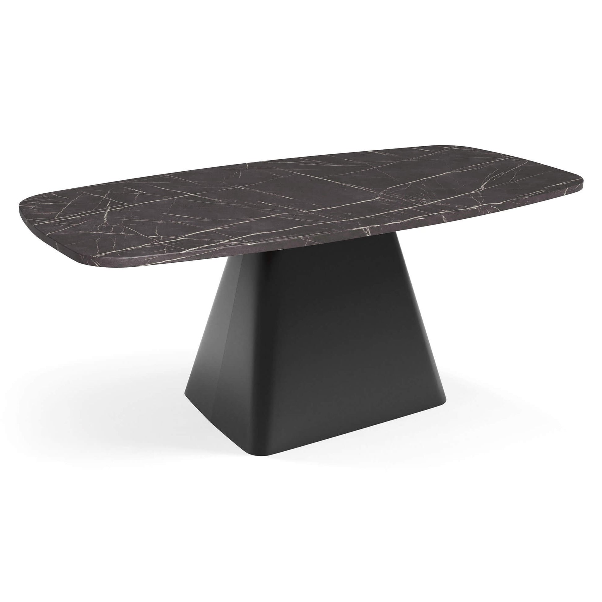 Kafijas galds Noil 120/60/48 cm melns Pietra Grigio - N1 Home