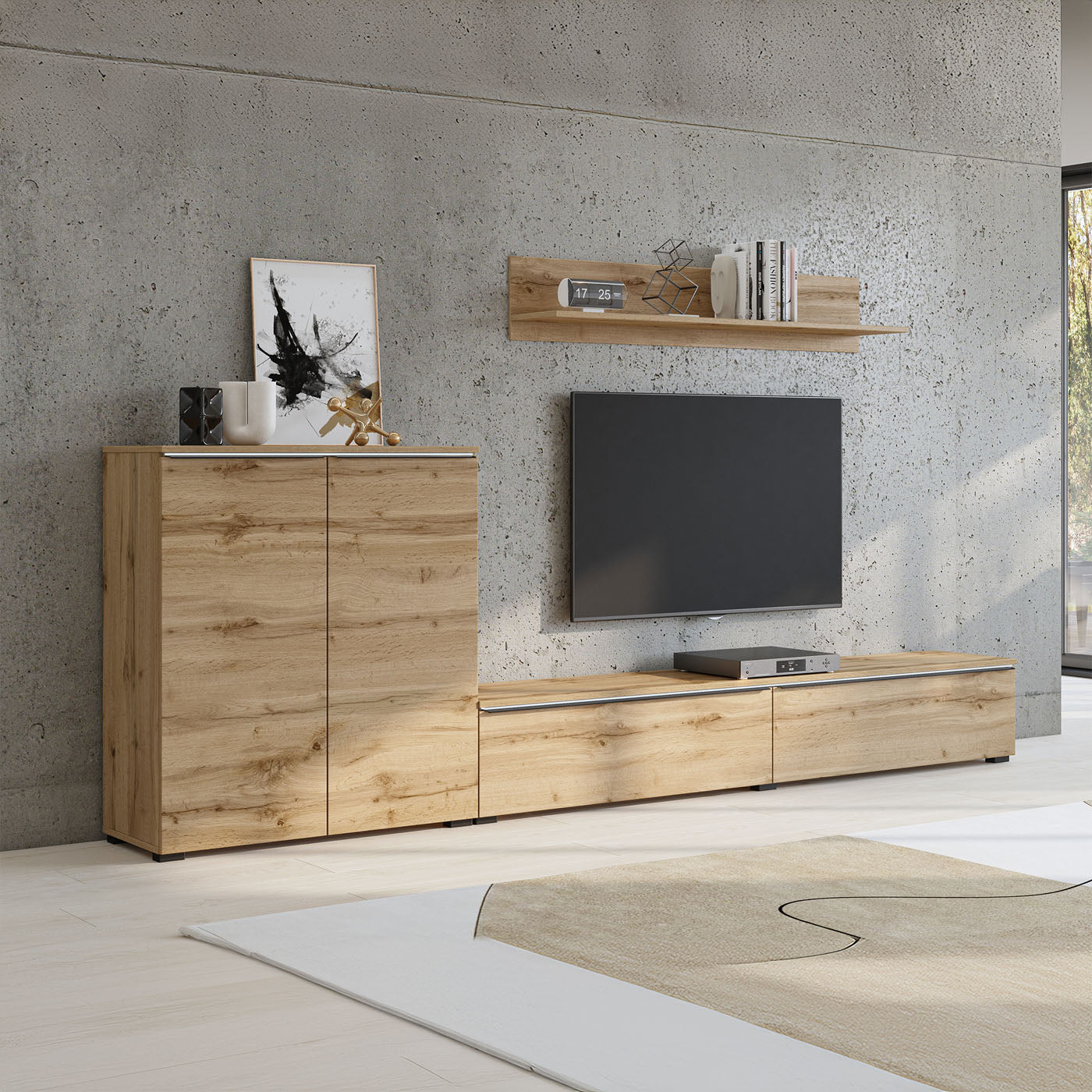 Sienas bloks Tanos 260/100/41 cm Votan ozols