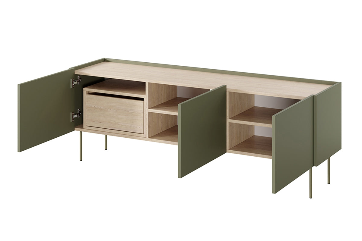 TURIN RTV kumode ar atvilktnes 170/60/40 olive